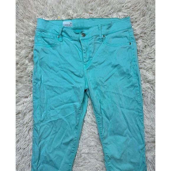 Women’s Turquoise GAP Jegging Jeans Size 14 - Picture 3 of 8